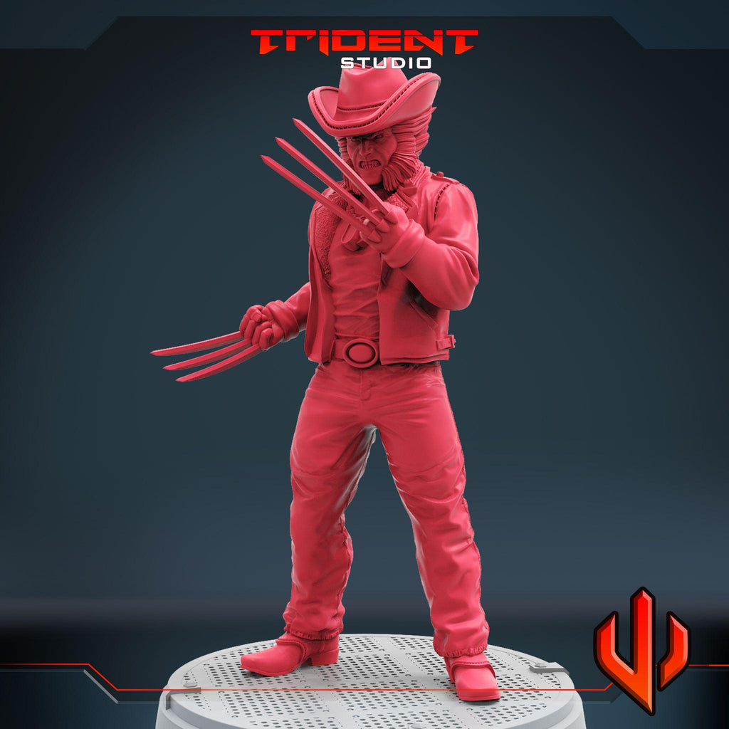 Wolverine (Fan art sculpted by Trident Studio) (Crisis Protocol Proxy/Alternative)