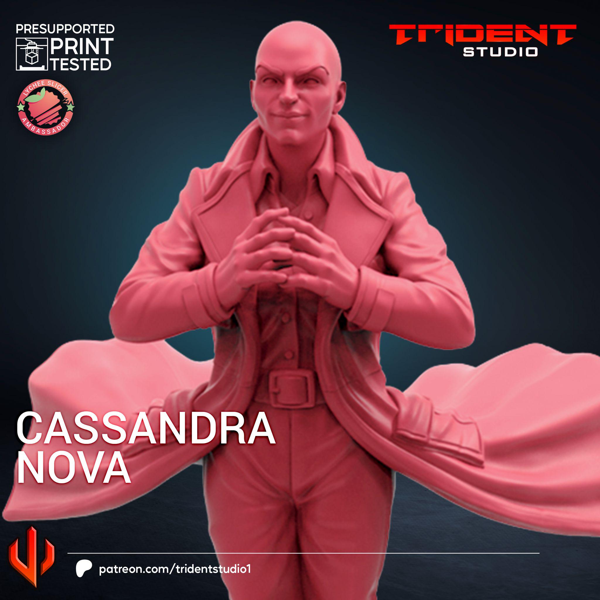 Cassandra Nova (Fan art sculpted by Trident Studio) (Crisis Protocol Proxy/Alternative)