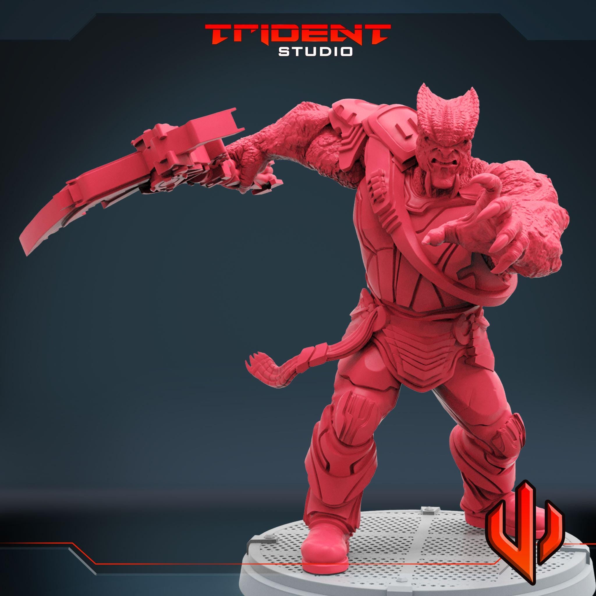 Black Dwarf B (Fan art sculpted by Trident Studio) (Crisis Protocol Proxy/Alternative)