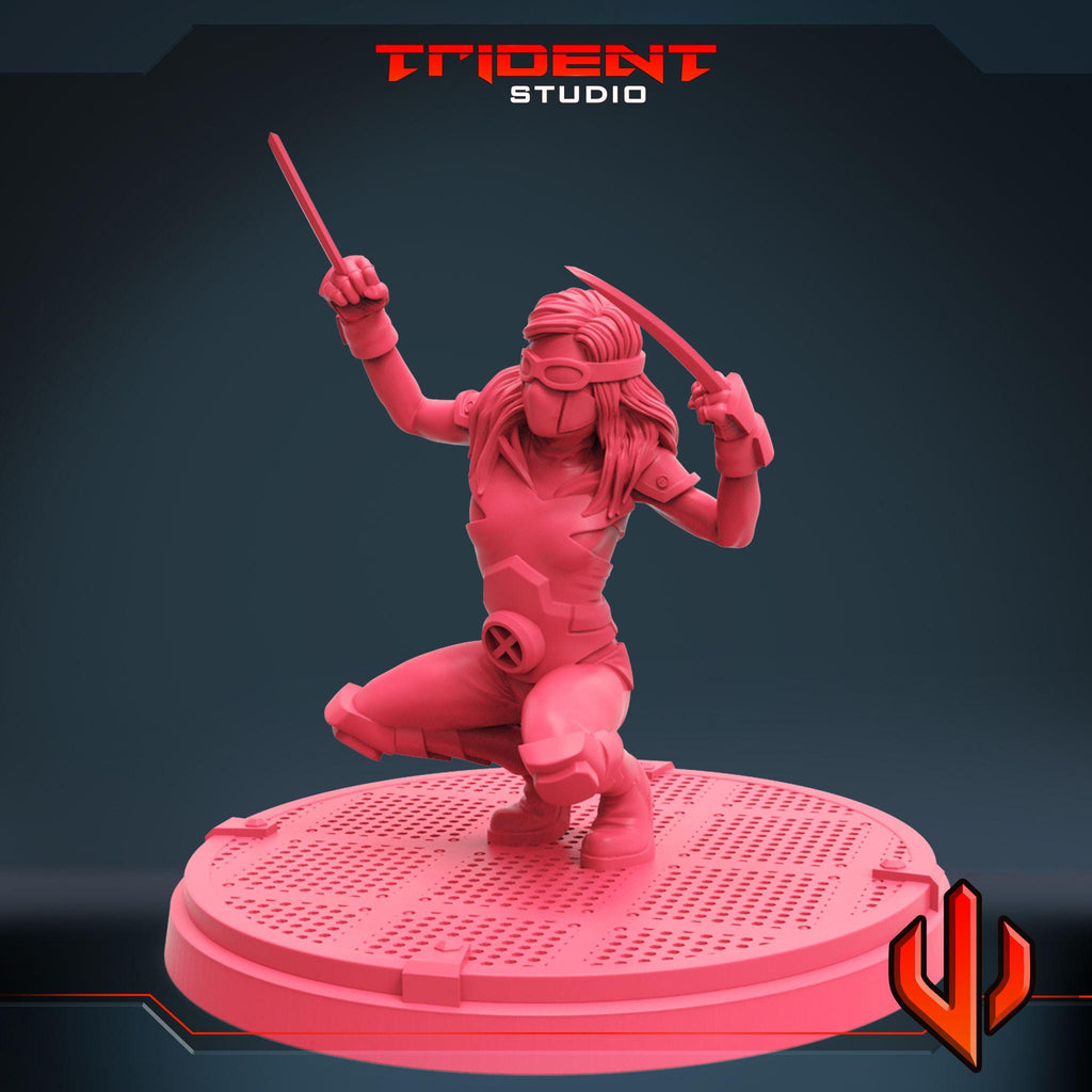 Honey Badger B (Fan art sculpted by Trident Studio) (Crisis Protocol Proxy/Alternative)