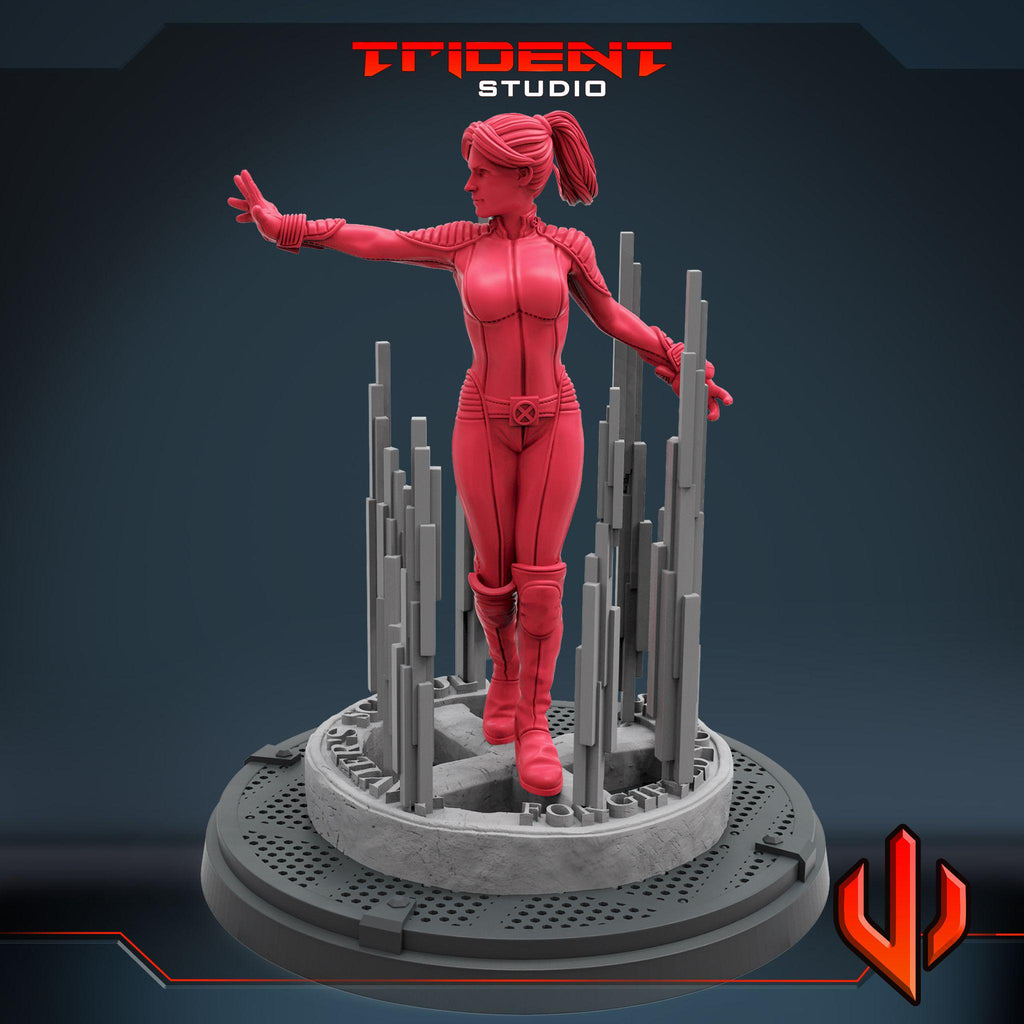 Jean Grey X-men 2000 Movie (Fan art sculpted by Trident Studio) (Crisis Protocol Proxy/Alternative)