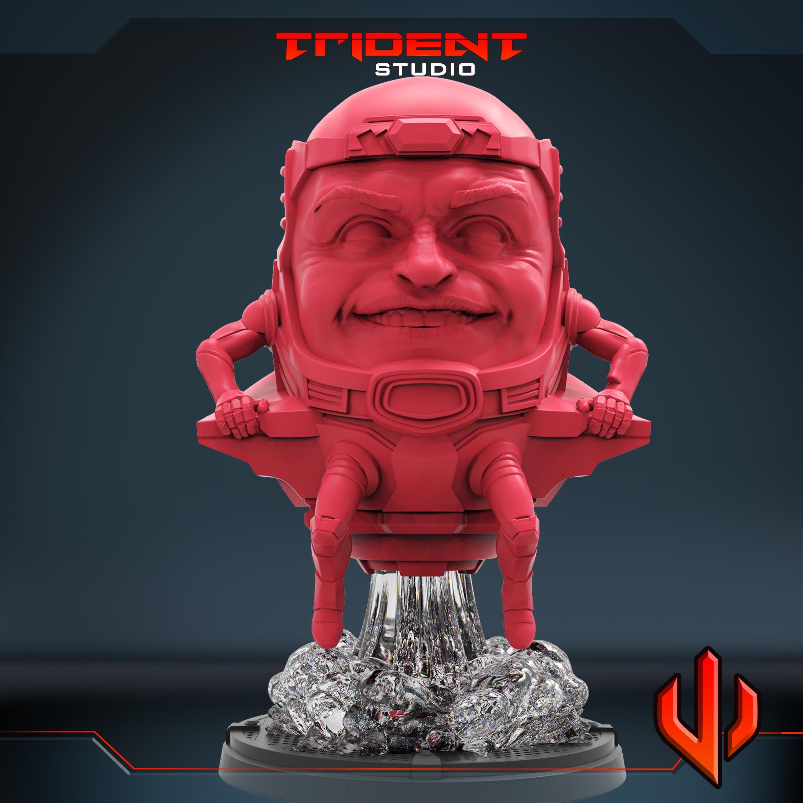 M.O.D.O.K. (Fan art sculpted by Trident Studio) (Crisis Protocol Proxy/Alternative)