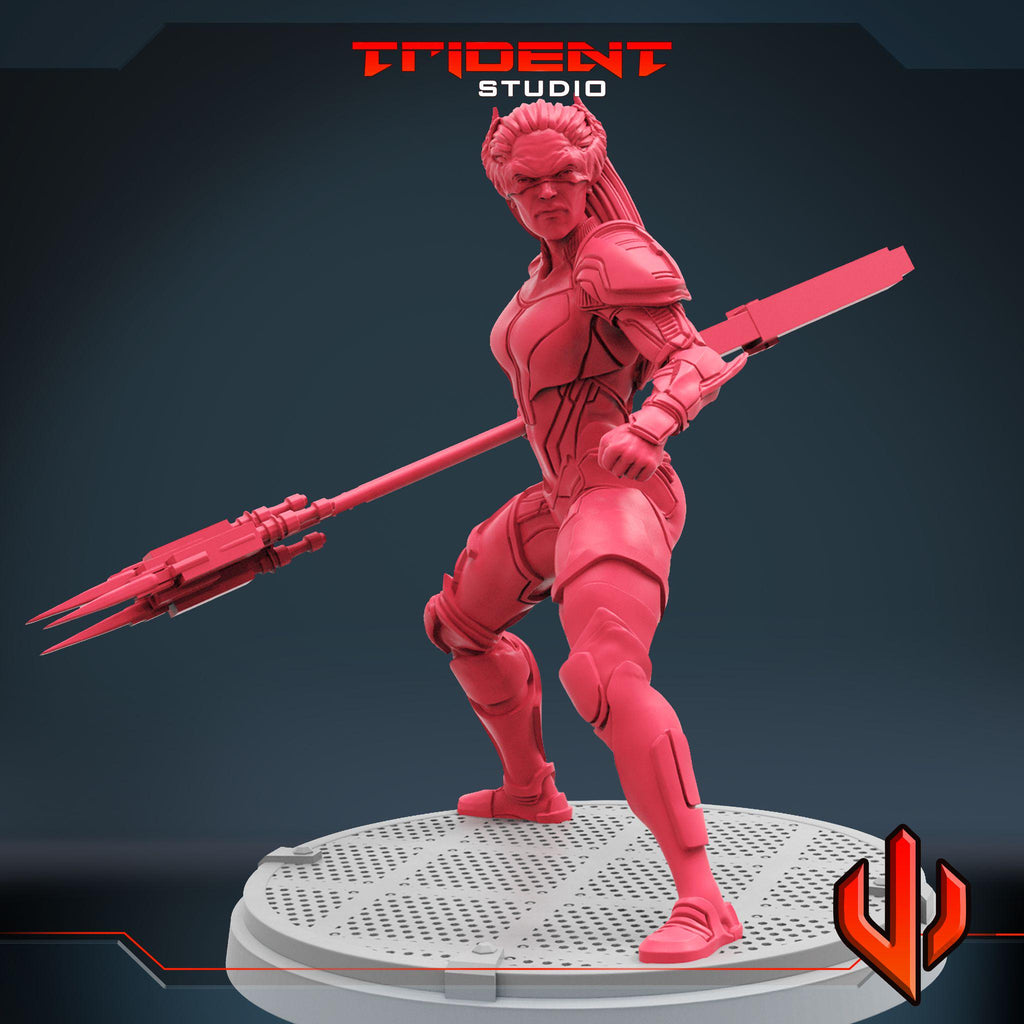 Proxima Midnight B (Fan art sculpted by Trident Studio) (Crisis Protocol Proxy/Alternative)