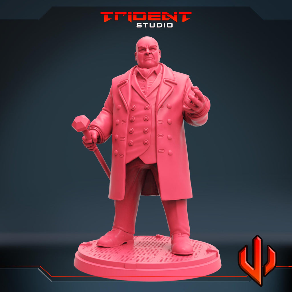 Kingpin B (Fan art sculpted by Trident Studio) (Crisis Protocol Proxy/Alternative)