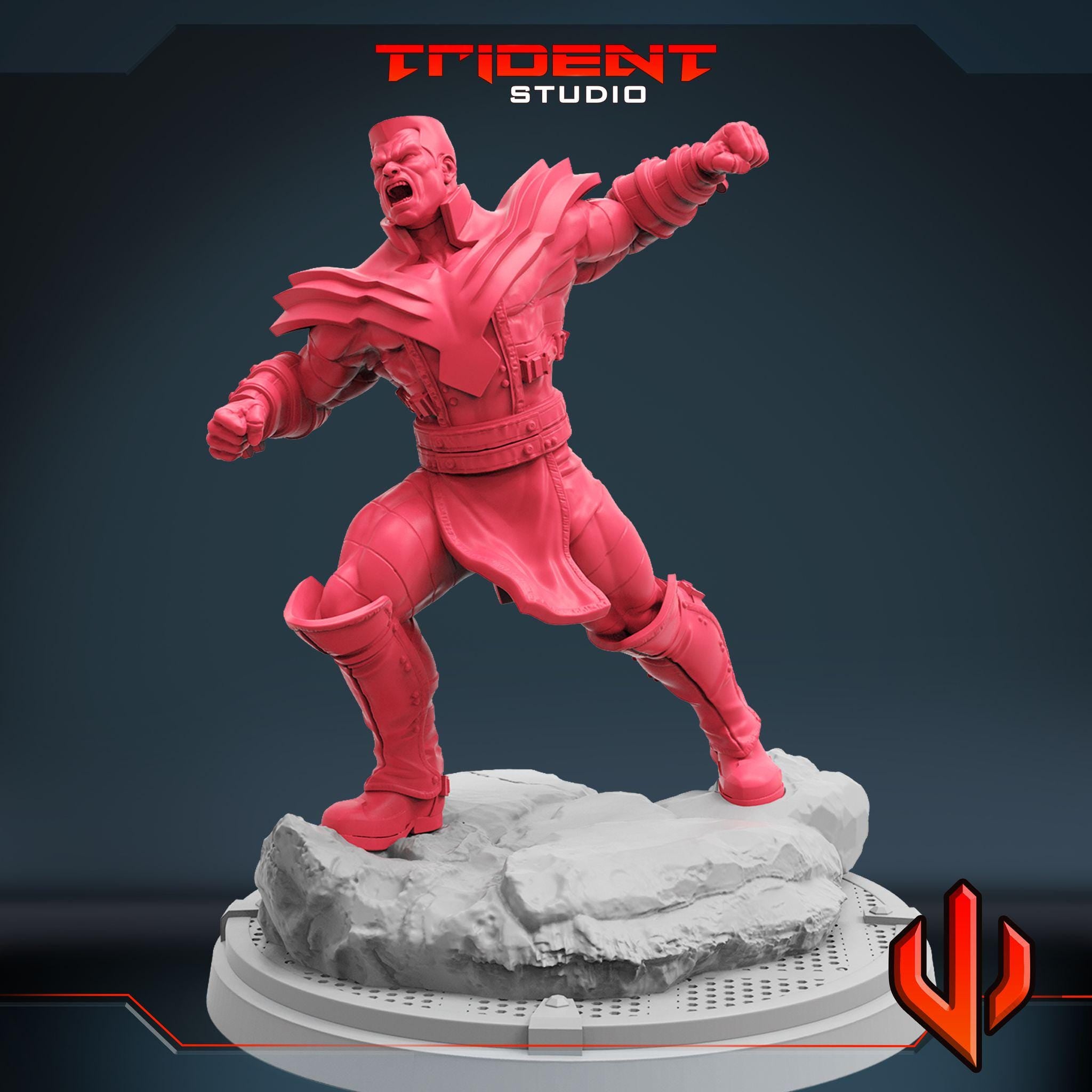 Colossus Phoenix (Fan art sculpted by Trident Studio) (Crisis Protocol Proxy/Alternative)