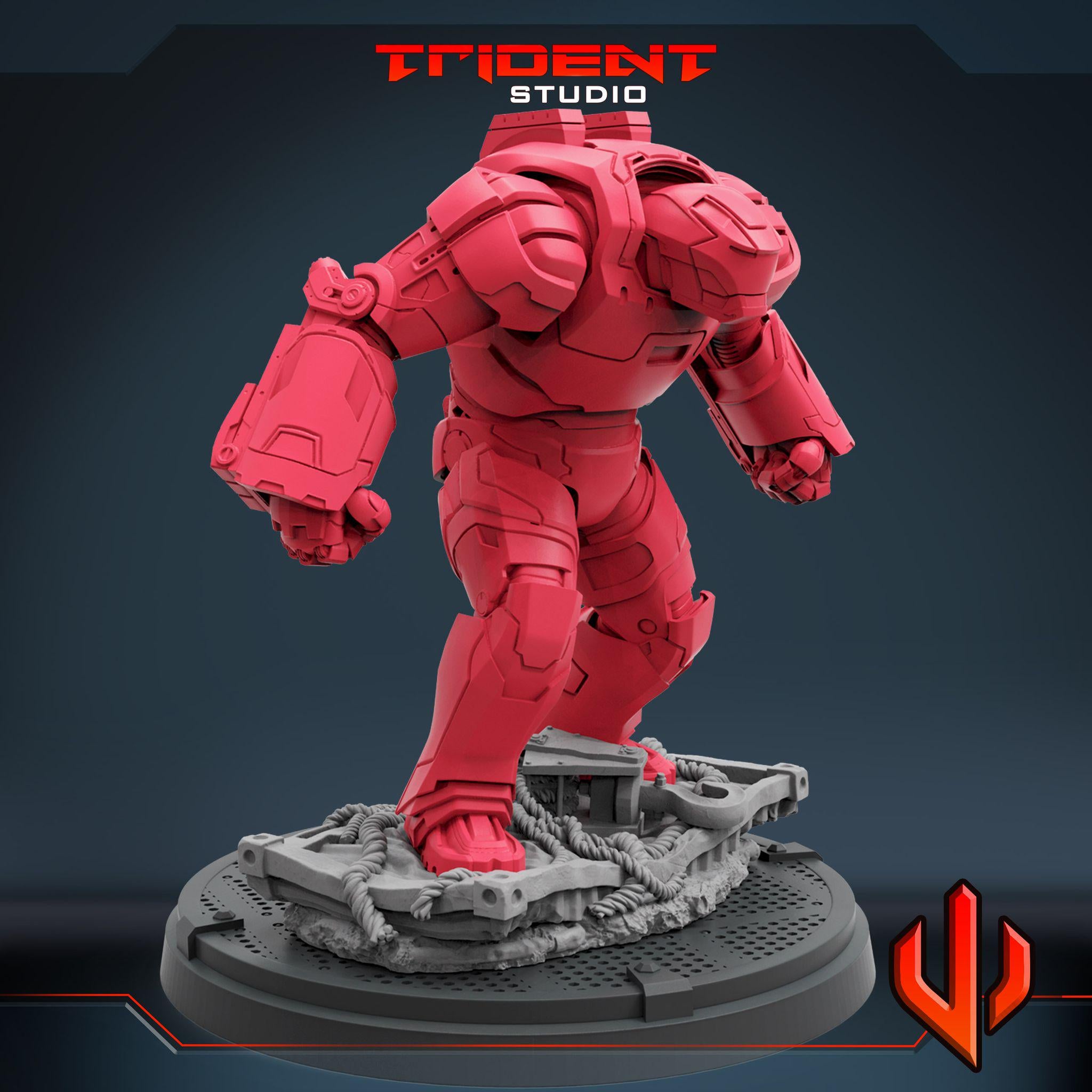 Iron Man Mk38 Igor (Fan art sculpted by Trident Studio) (Crisis Protocol Proxy/Alternative)