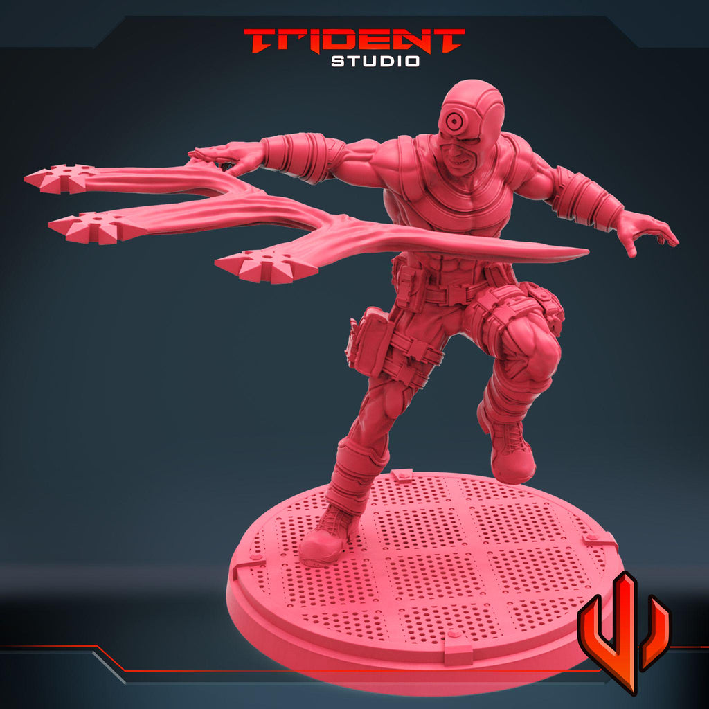 Bullseye (Fan art sculpted by Trident Studio) (Crisis Protocol Proxy/Alternative)