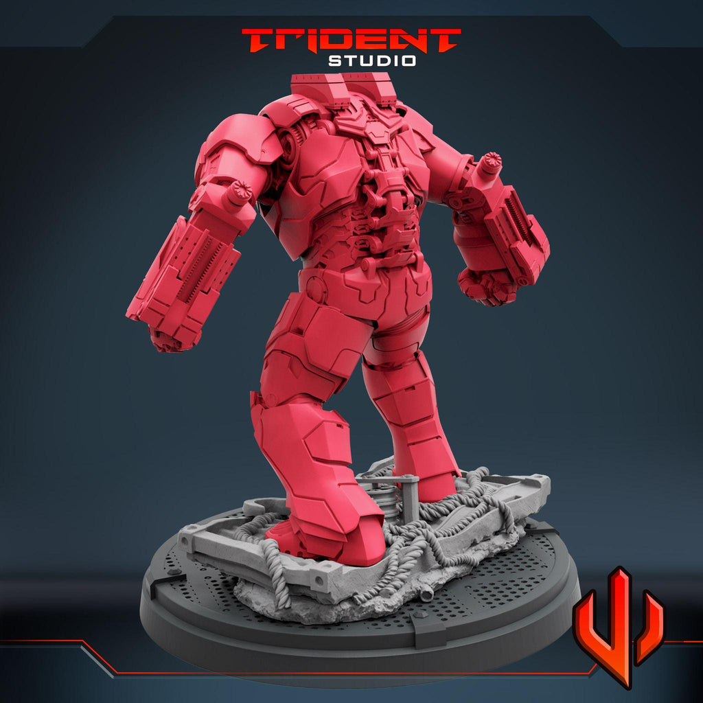 Iron Man Mk38 Igor (Fan art sculpted by Trident Studio) (Crisis Protocol Proxy/Alternative)