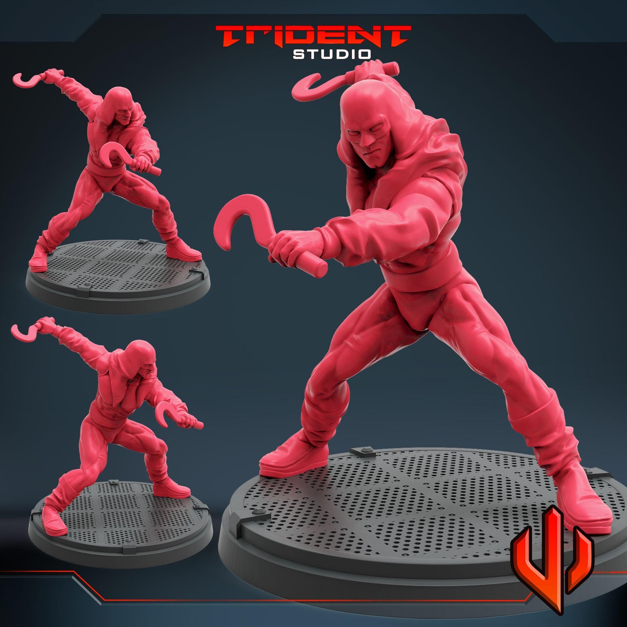 Boomslang (Fan art sculpted by Trident Studio) (Crisis Protocol Proxy/Alternative)