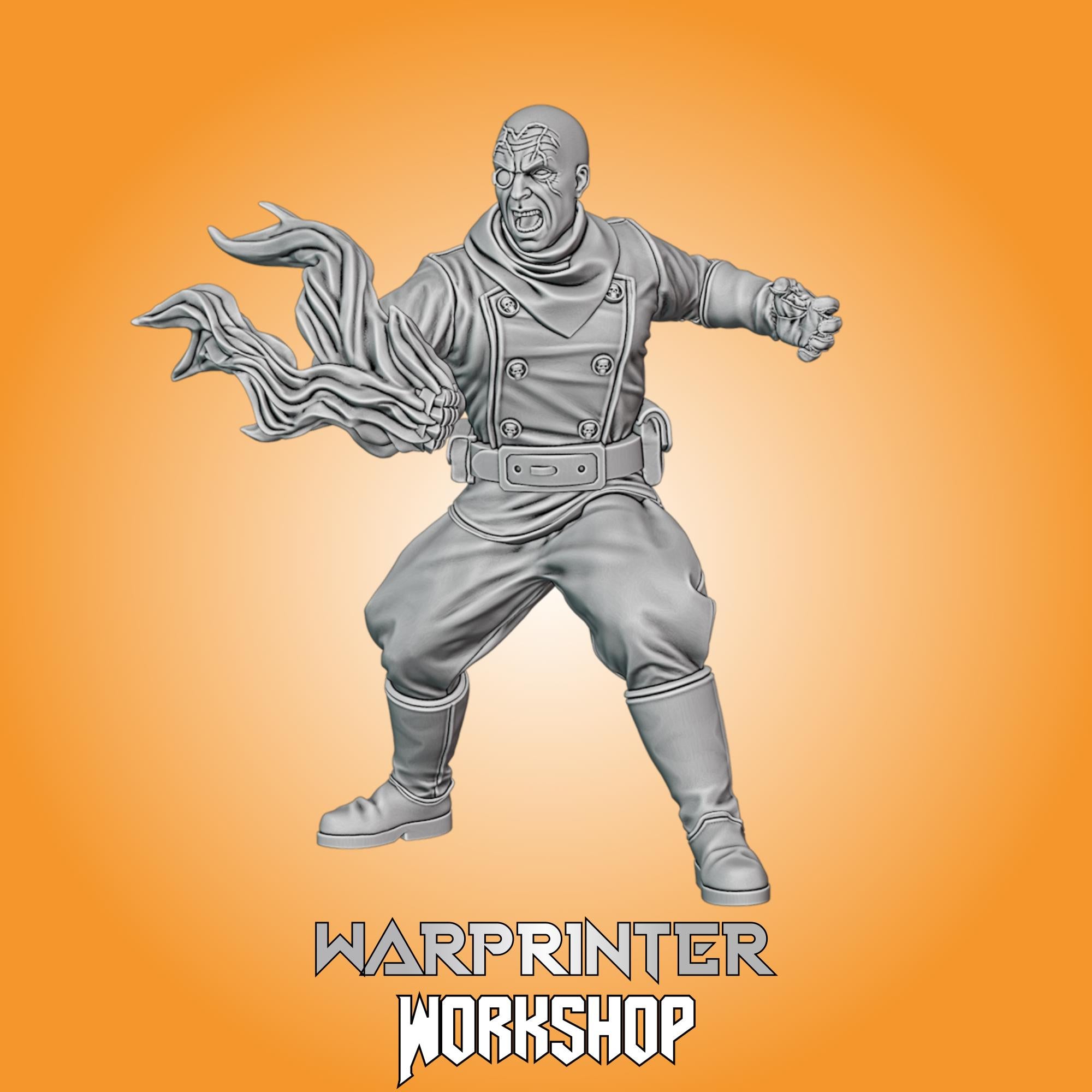 Baron Strucker (Fan art sculpted by Trident Studio) (Crisis Protocol Proxy/Alternative)