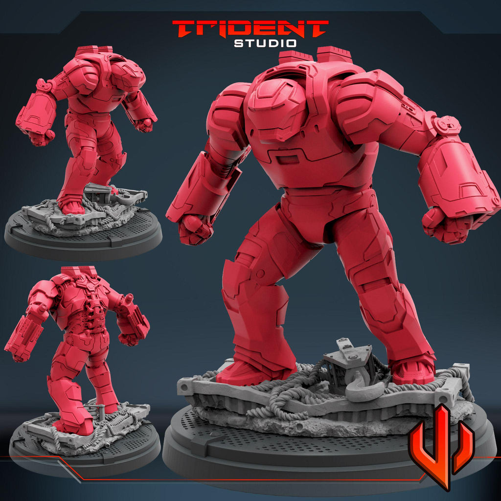 Iron Man Mk38 Igor (Fan art sculpted by Trident Studio) (Crisis Protocol Proxy/Alternative)