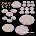 Stone Floor - Set of Round Wargame Bases