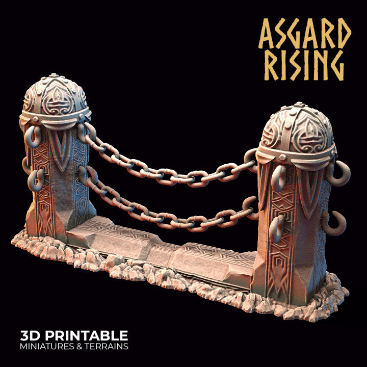 Dwarven Mountain Passage – Terrain Set - War Printer Workshop