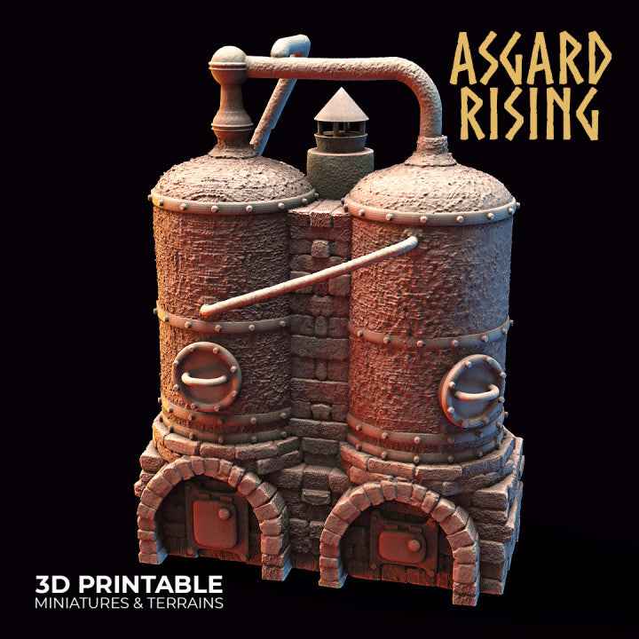 Dwarven Distillery & Brewery – Terrain Set