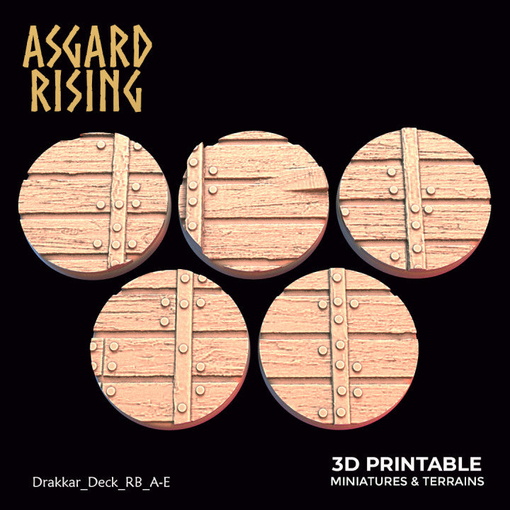 Viking Sailors Crew Set – Drakkar Deck Bases