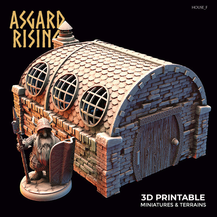 Dwarven Industrial Architecture – Building Set - War Printer Workshop