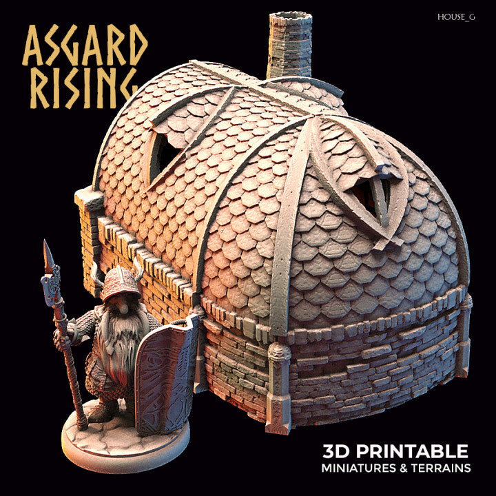 Dwarven Industrial Architecture – Building Set - War Printer Workshop