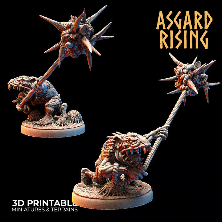 Forest Tribe Goblins – Modular Squad (Infested Ground Bases) - War Printer Workshop