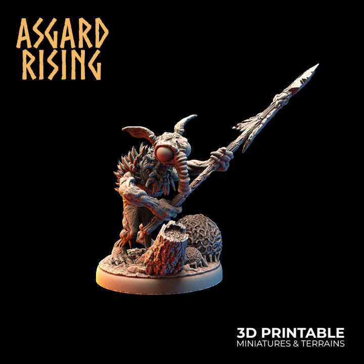 Forest Tribe Goblins – Modular Squad (Infested Ground Bases) - War Printer Workshop