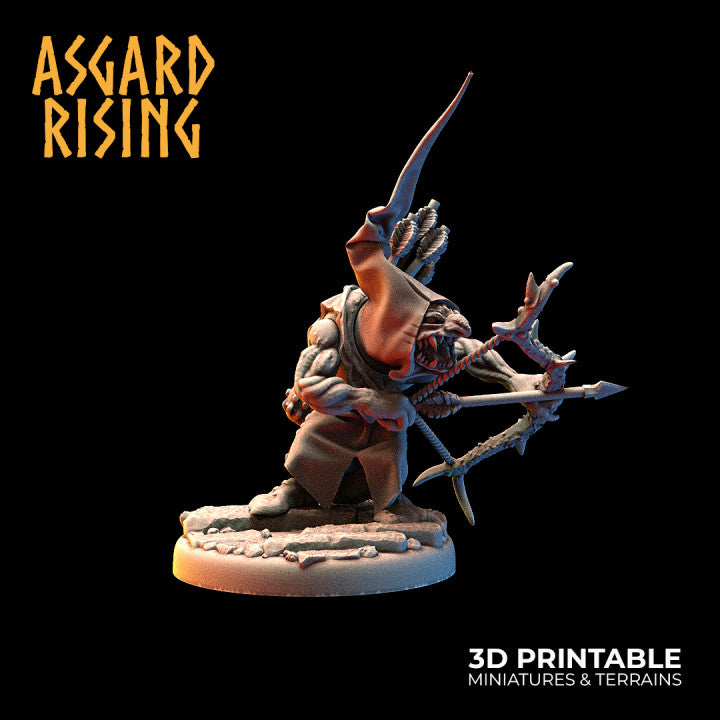 Goblin Sharpshooters – Modular Squad (Ruins Bases) - War Printer Workshop