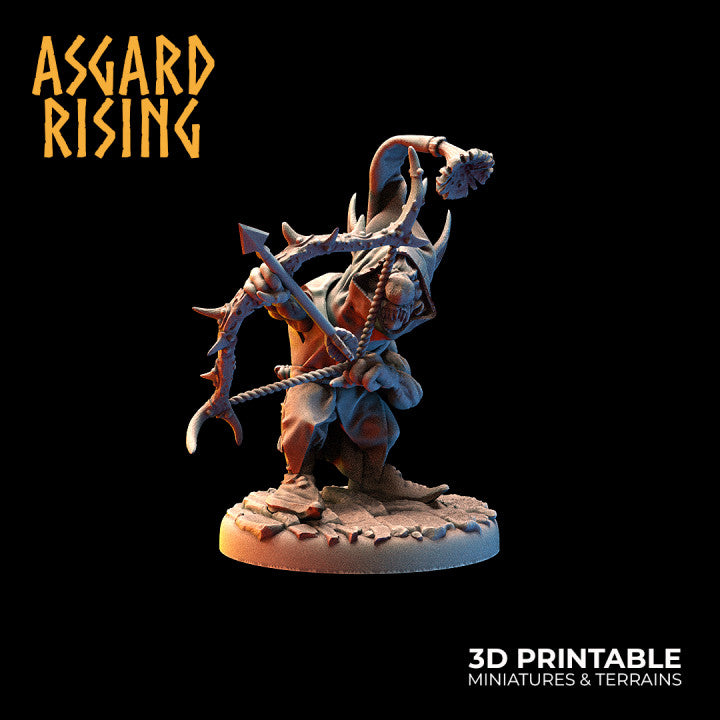 Goblin Sharpshooters – Modular Squad (Ruins Bases) - War Printer Workshop