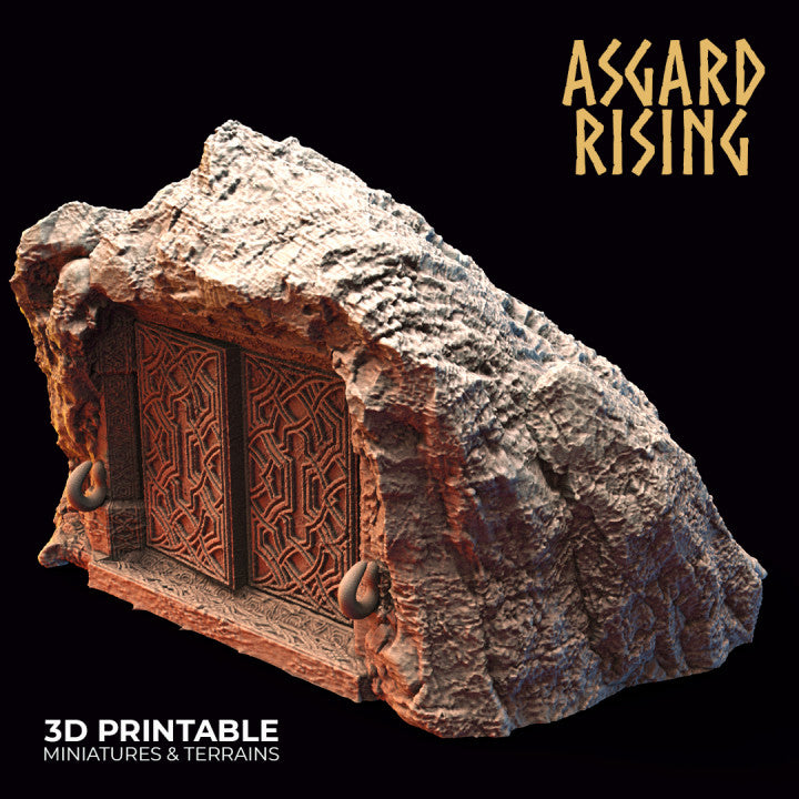 Dwarven Mountain Passage – Terrain Set - War Printer Workshop