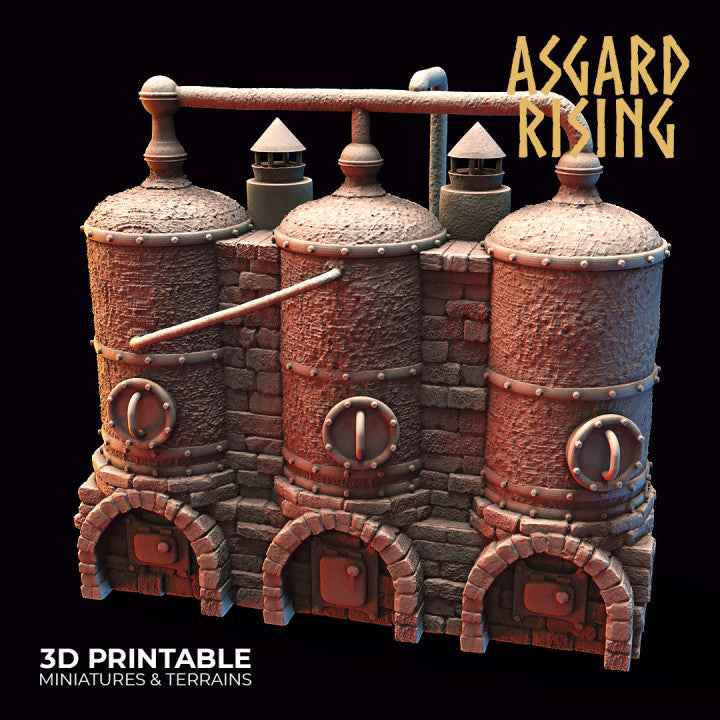 Dwarven Distillery & Brewery – Terrain Set