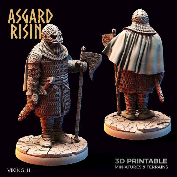 Viking Huscarl – Version A (25mm Base)