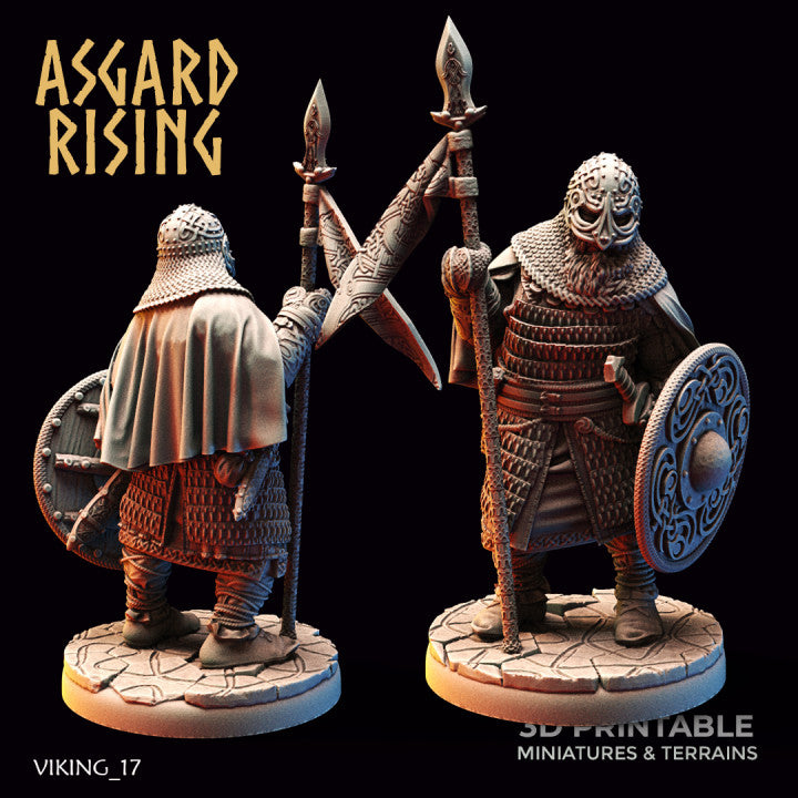 Viking Hersir with Guardsmen – Command Set