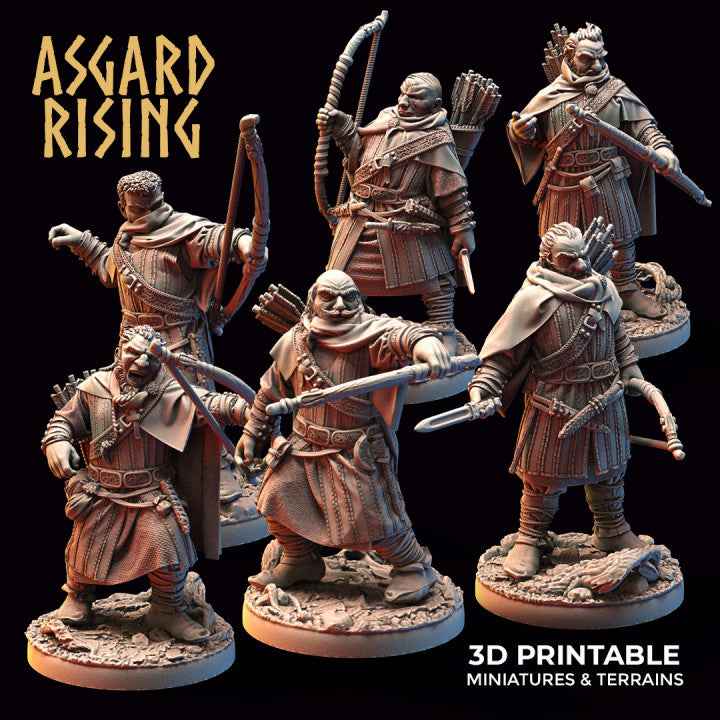 Viking Rangers – Modular Unit (Forest Litter Bases)
