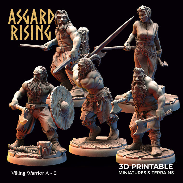 Viking Warriors Set – Coastal Pier Bases