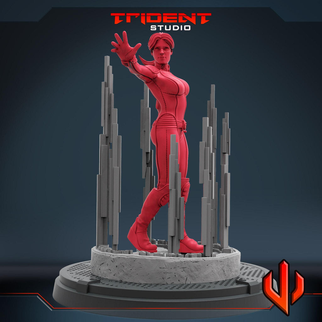 Jean Grey X-men 2000 Movie (Fan art sculpted by Trident Studio) (Crisis Protocol Proxy/Alternative)