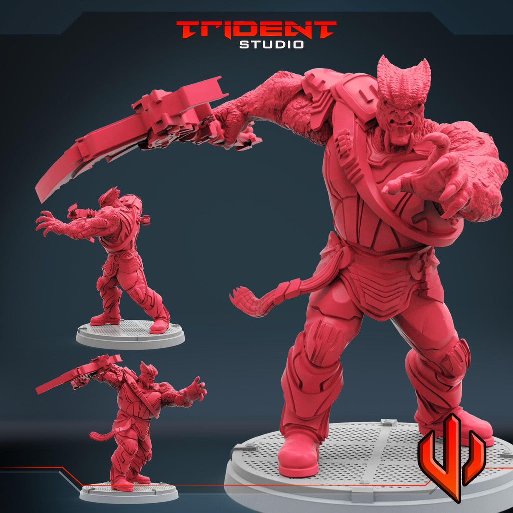 Black Dwarf B (Fan art sculpted by Trident Studio) (Crisis Protocol Proxy/Alternative)