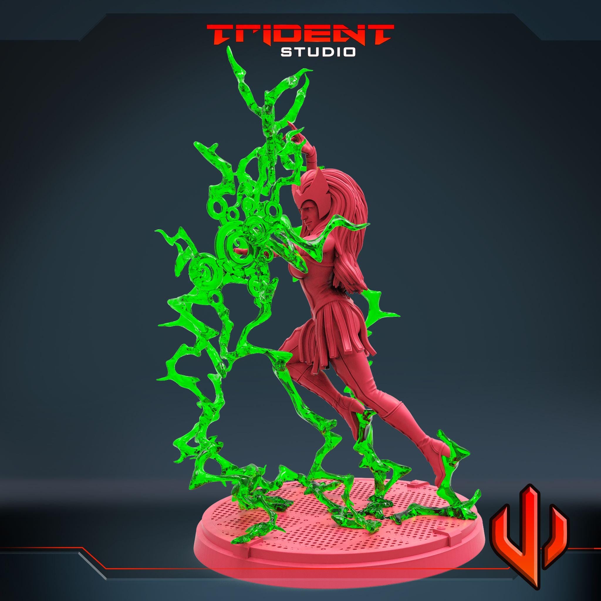 Enchantress (Fan art sculpted by Trident Studio) (Crisis Protocol Proxy/Alternative)