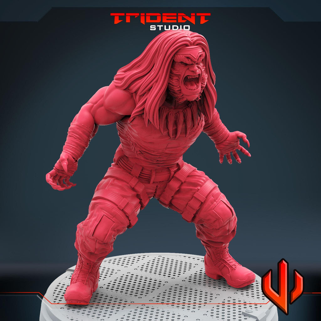 Sabretooth (Fan art sculpted by Trident Studio) (Crisis Protocol Proxy/Alternative)