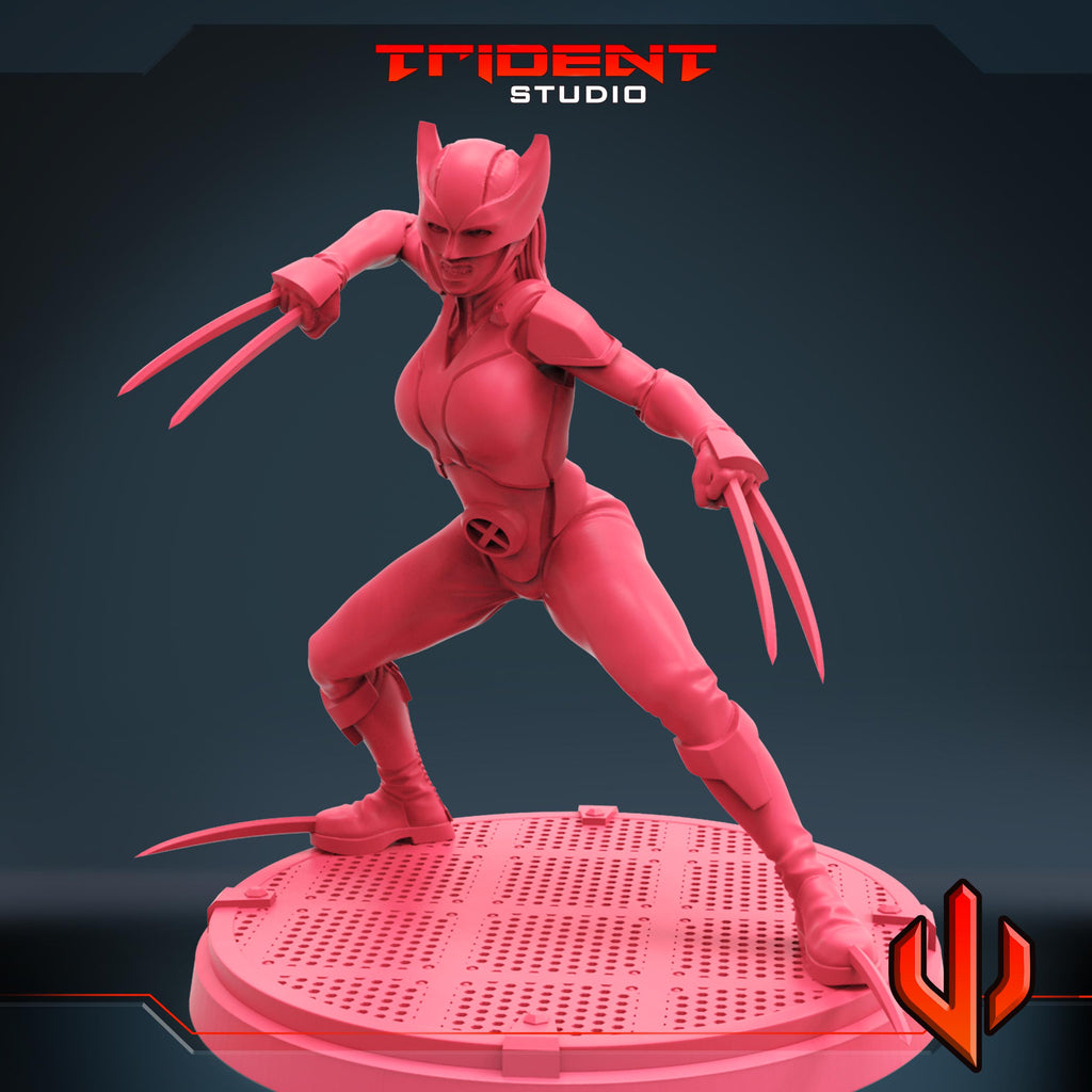 X-23 (Fan art sculpted by Trident Studio) (Crisis Protocol Proxy/Alternative)