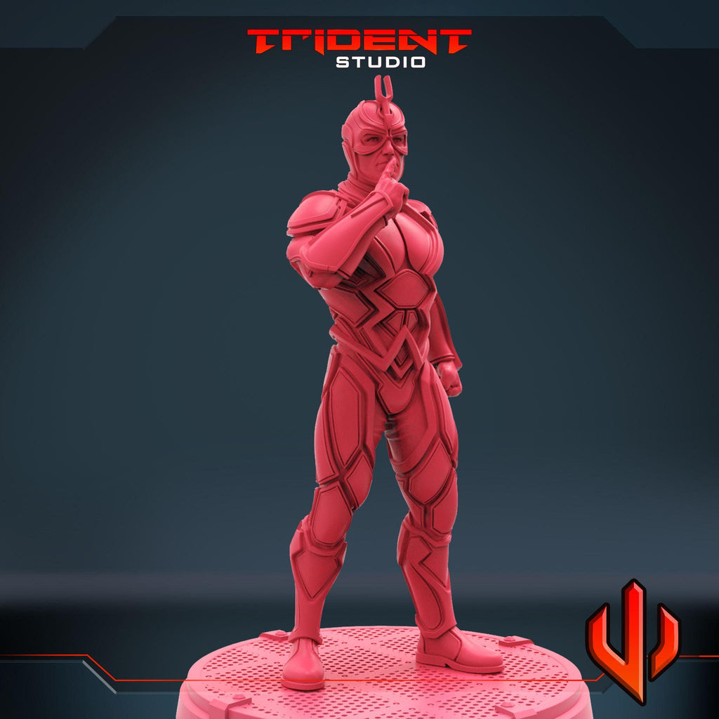 Black Bolt A (Fan art sculpted by Trident Studio) (Crisis Protocol Proxy/Alternative)