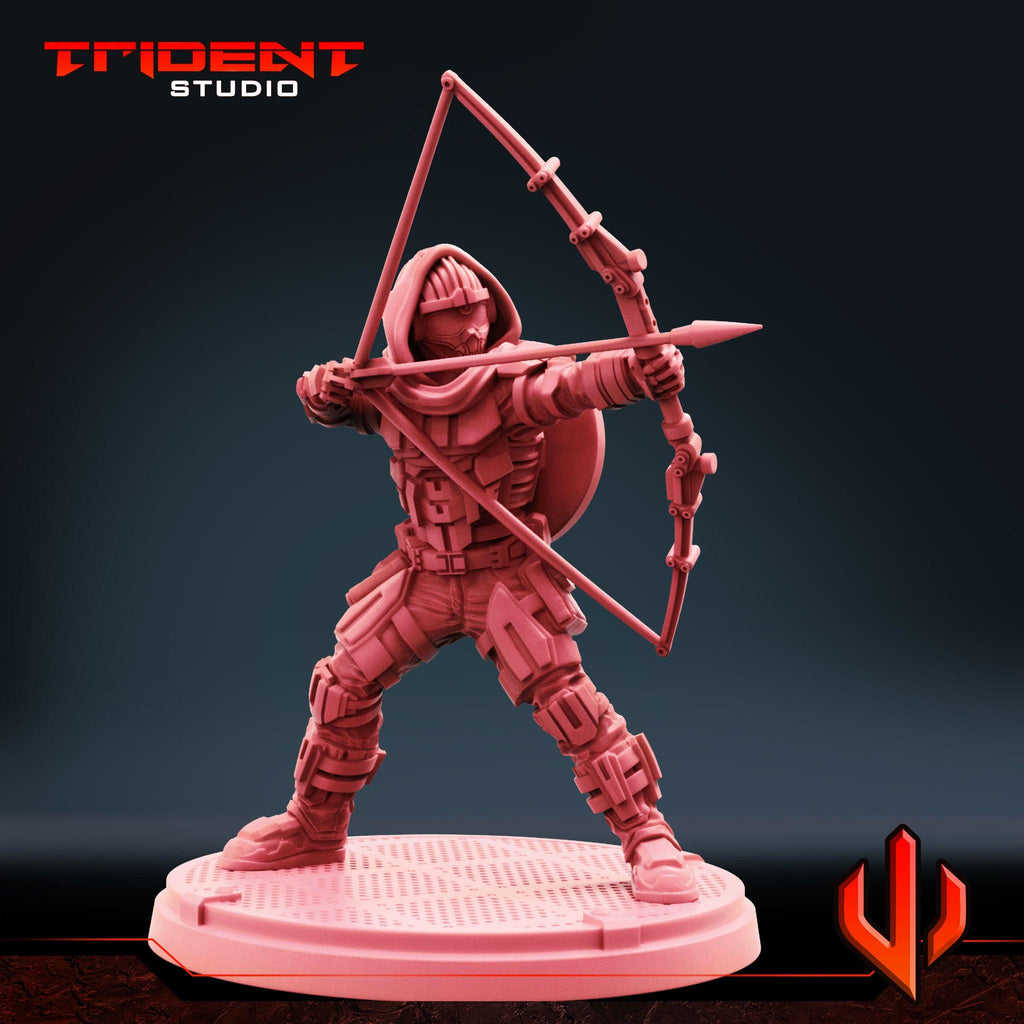 Taskmaster B (Fan art sculpted by Trident Studio) (Crisis Protocol Proxy/Alternative)