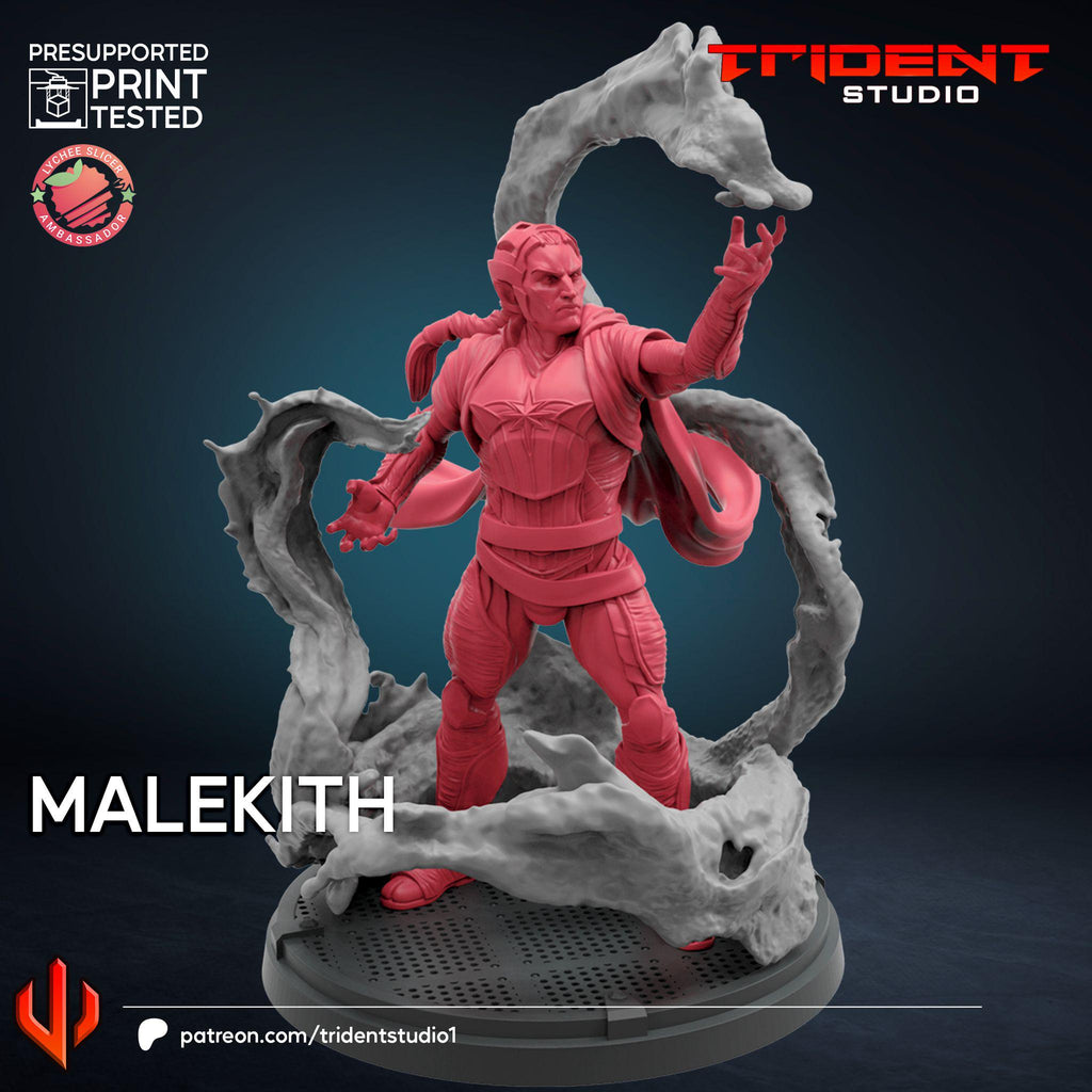 Malekith (Fan art sculpted by Trident Studio) (Crisis Protocol Proxy/Alternative)