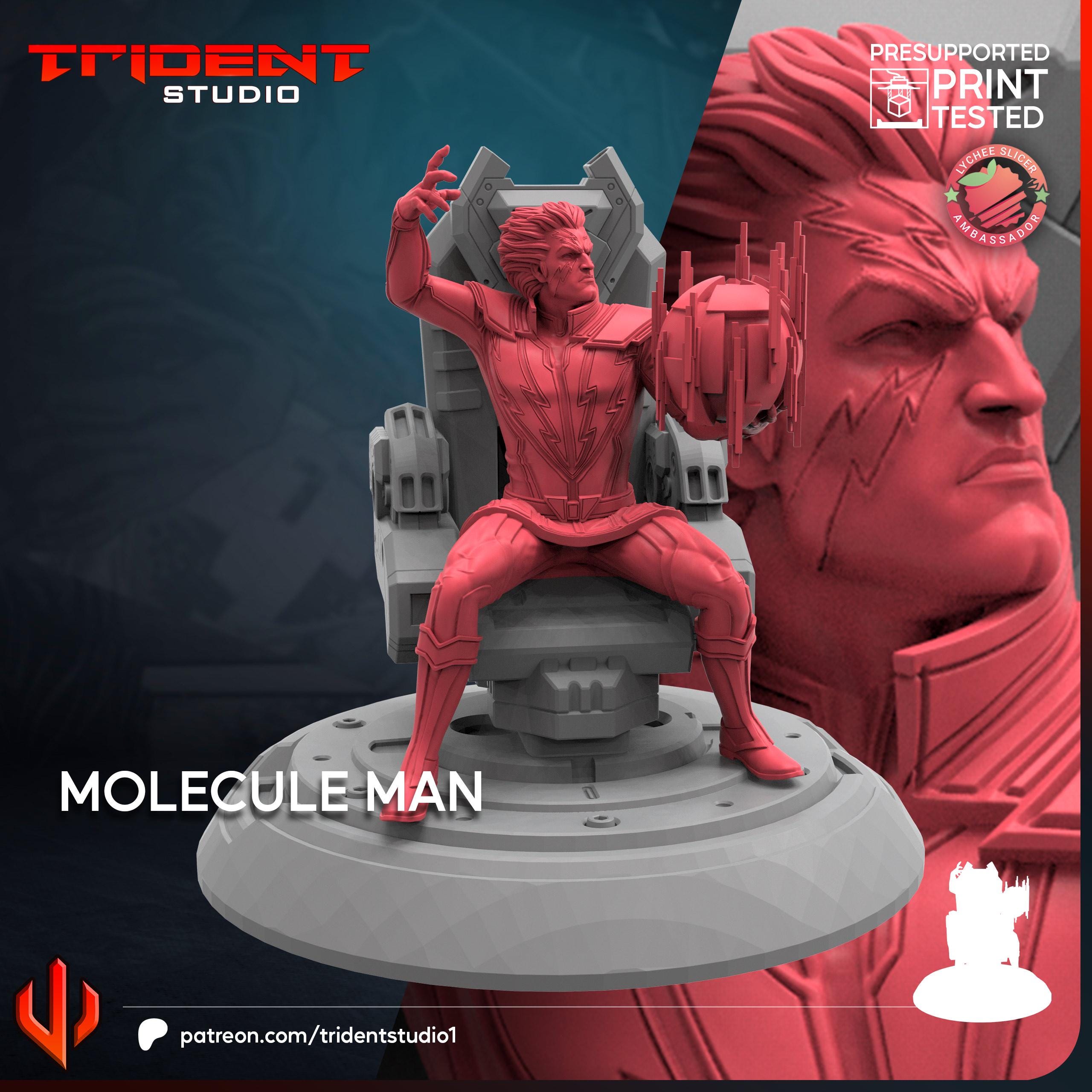 Molecule Man (Fan art sculpted by Trident Studio) (Crisis Protocol Proxy/Alternative)