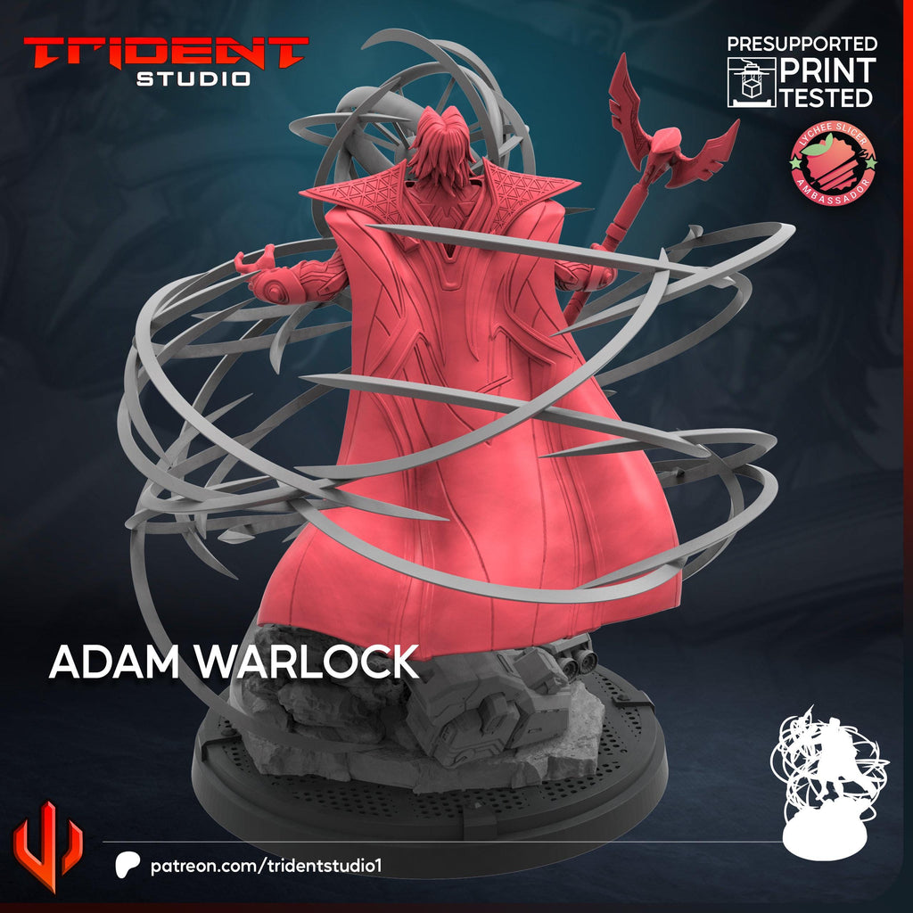 Adam Warlock Rivals (Fan art sculpted by Trident Studio) (Crisis Protocol Proxy/Alternative)