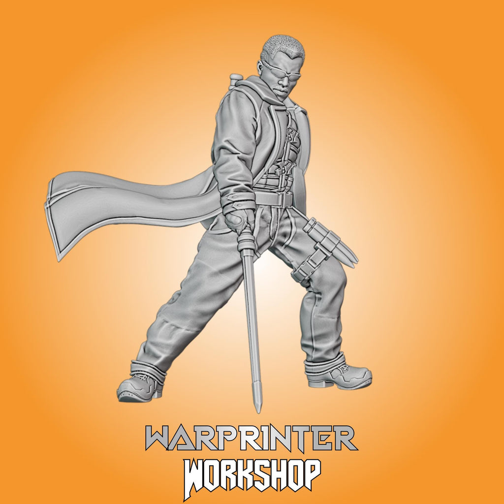 Blade (Fan art sculpted by Trident Studio) (Crisis Protocol Proxy/Alternative)