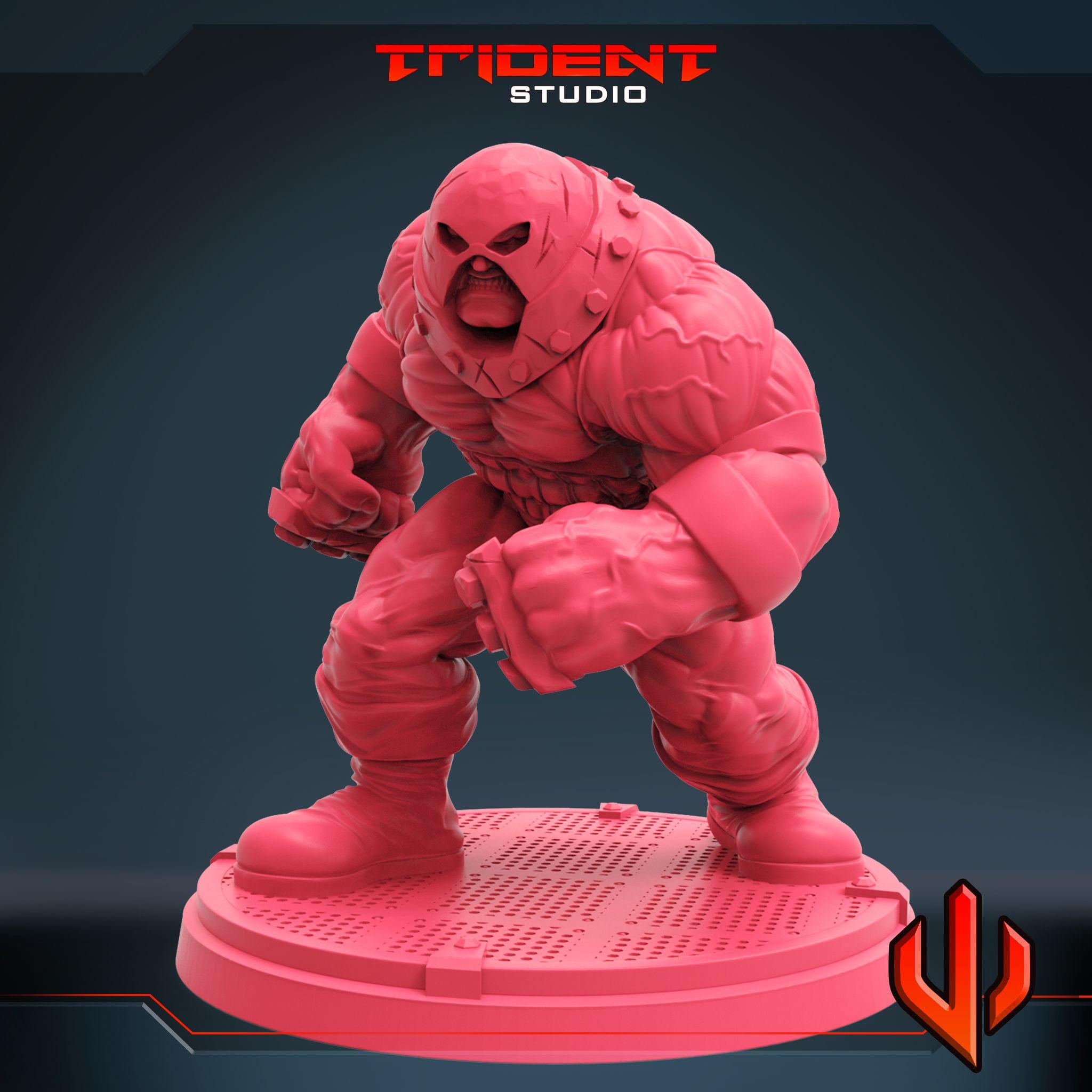 Juggernaut B (Fan art sculpted by Trident Studio) (Crisis Protocol Proxy/Alternative)