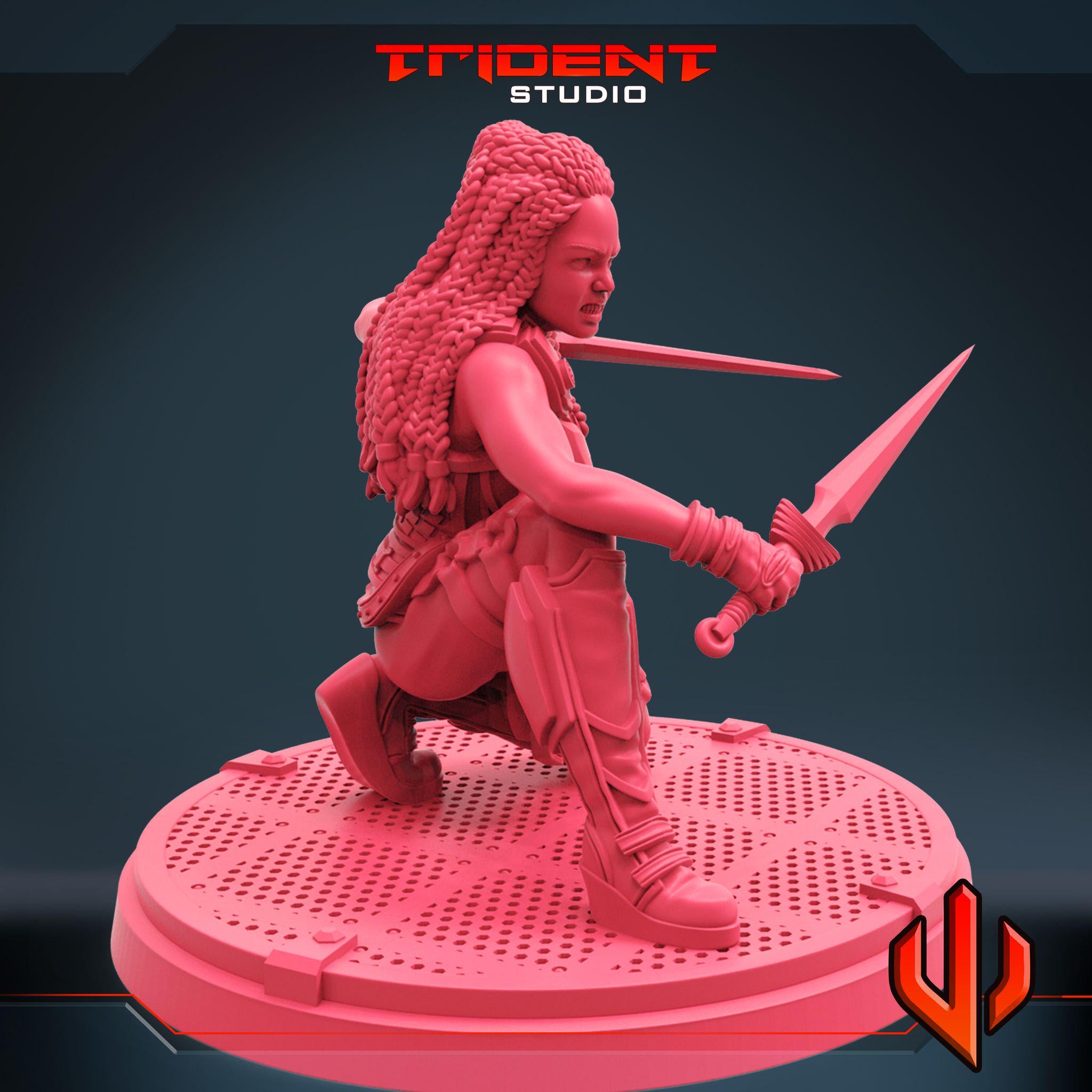 Valkyrie B (Fan art sculpted by Trident Studio) (Crisis Protocol Proxy/Alternative)