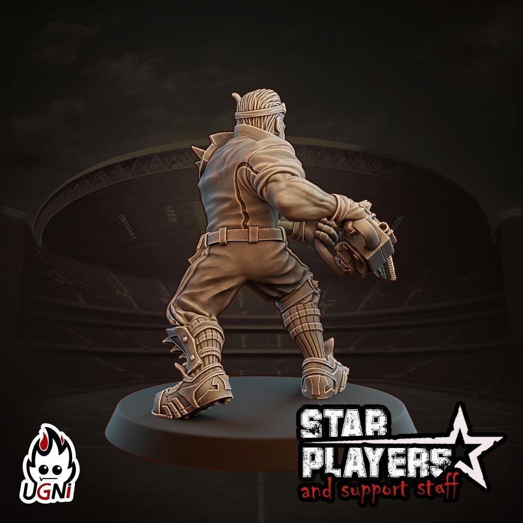 Gelmut Brolf (Classic version) - Star Player - Fantasy Football - UGNI Miniatures