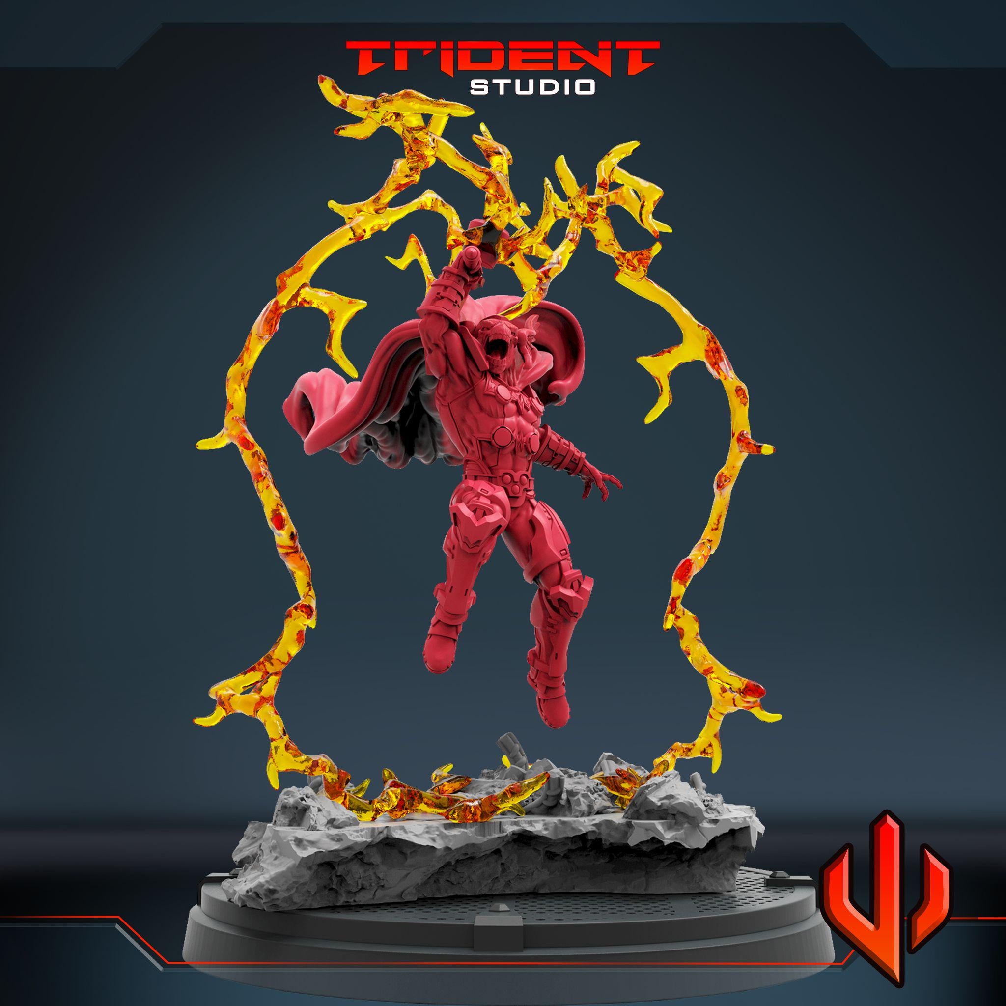 Beta Ray Bill (Fan art sculpted by Trident Studio) (Crisis Protocol Proxy/Alternative)