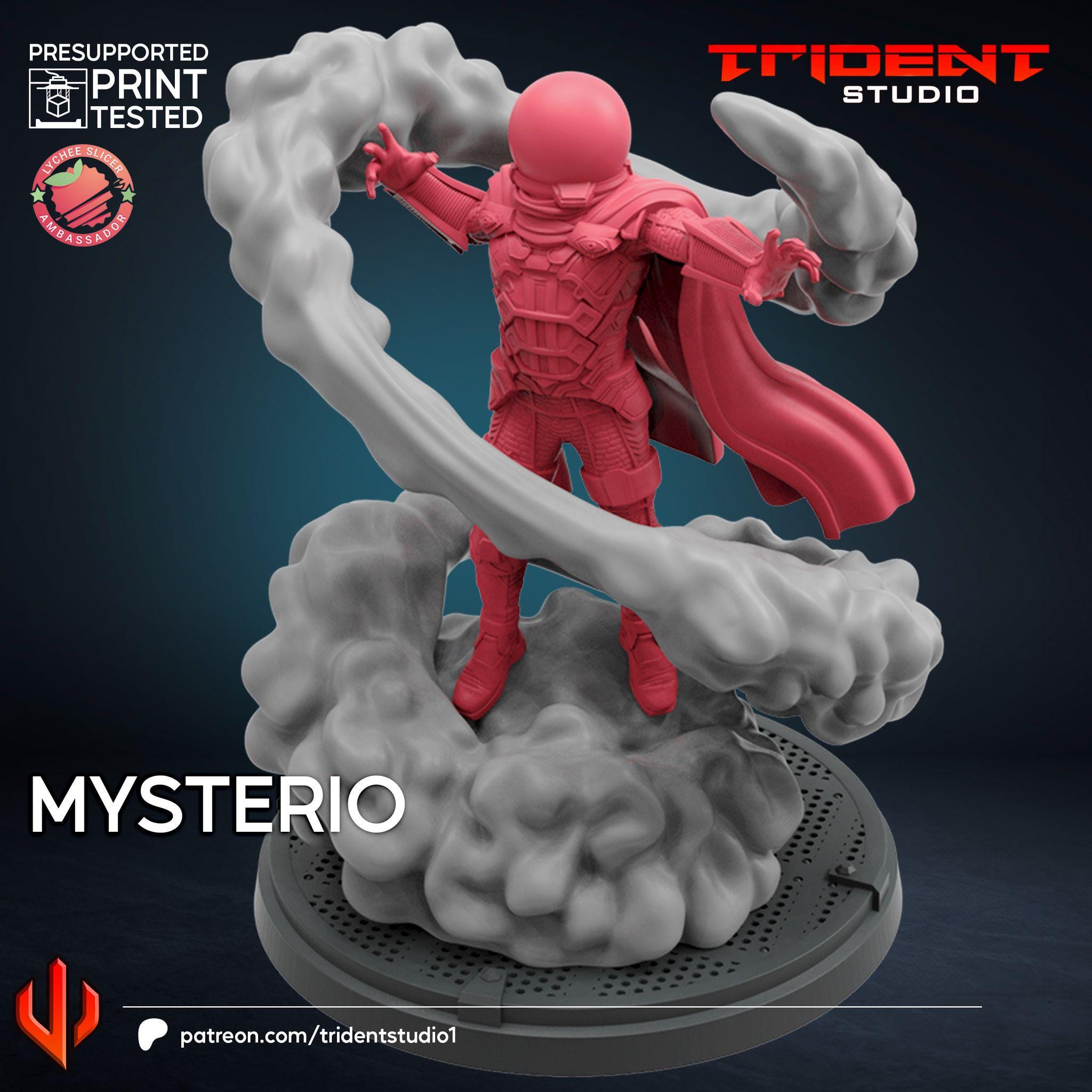 Mysterio  (Fan art sculpted by Trident Studio) (Crisis Protocol Proxy/Alternative)