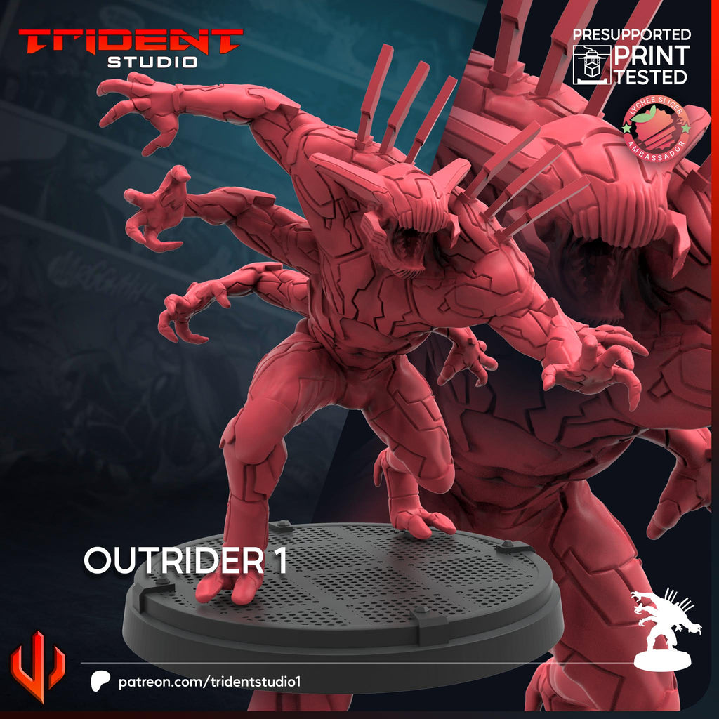 Outrider A (Fan art sculpted by Trident Studio) (Crisis Protocol Proxy/Alternative)