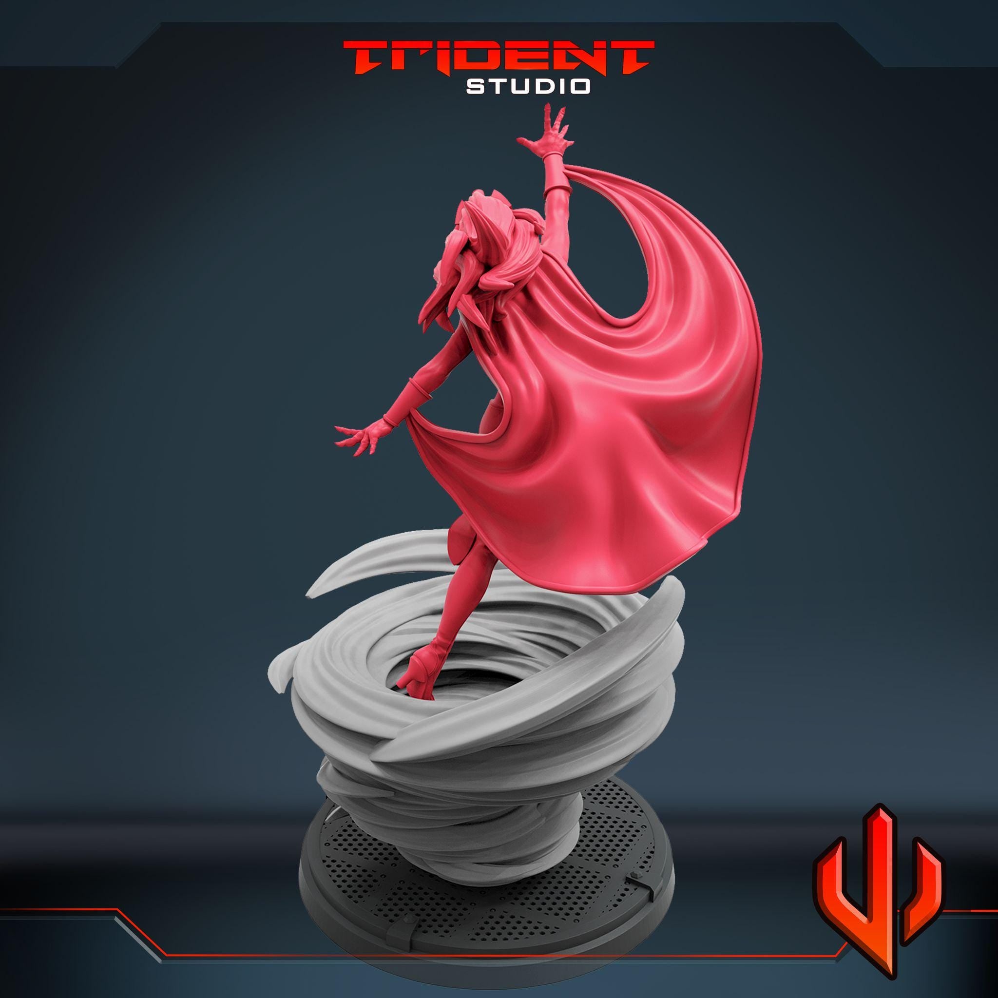 Storm (Fan art sculpted by Trident Studio) (Crisis Protocol Proxy/Alternative)