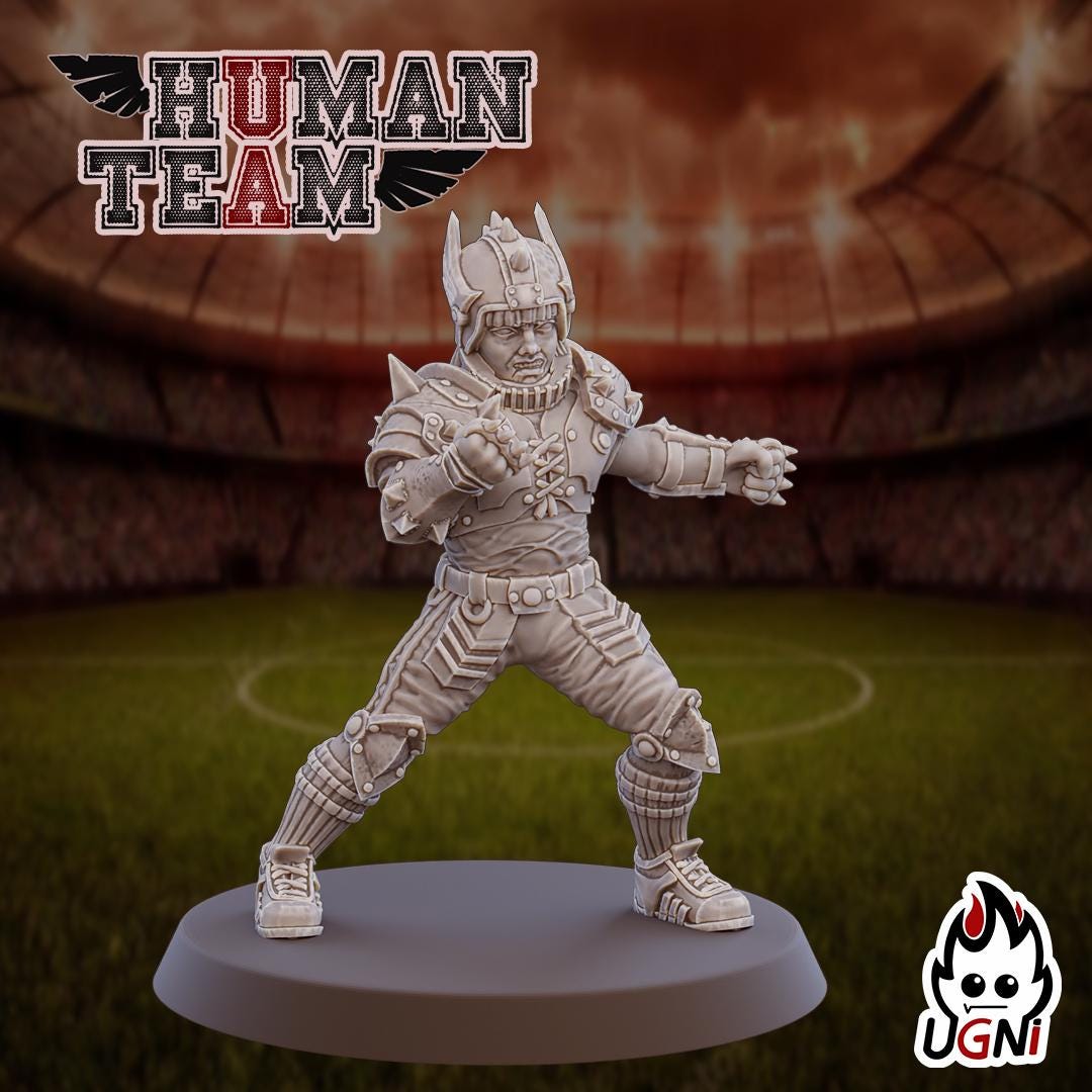Human Team - Fantasy Football Team - UGNI Miniatures
